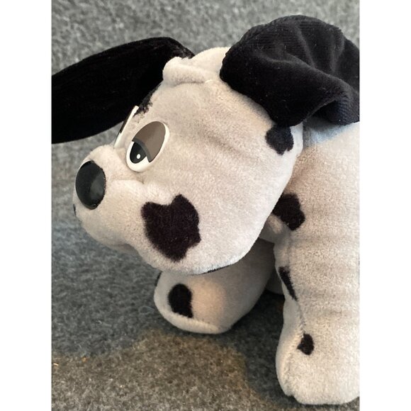 VTG Tonka Pound Puppies Gray Black Spots Puppy Dog Plush Stuffed Animal Toy Kore - Picture 4 of 12
